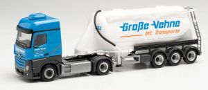 MERCEDES Actros BigSpace 4x2 avec remorque silo 3 essieux GROSSE VEHNE