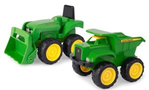 Camion Benne et Tracteur JOHN DEERE