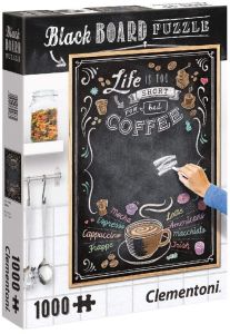 Puzzle 1000 Pièces BlackBoard Coffee – 50x69 cm