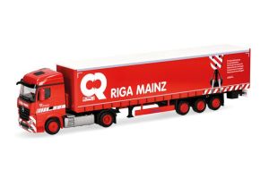 HER318860 - MERCEDES BENZ Actros S 4x2 avec remorque 3 essieux RIGA MAINZ