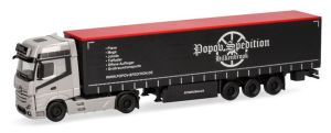 HER318891 - MERCEDES BENZ Actros L 4x2 avec remorque 3 essieux POPOV Spedition