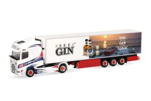 HER319034 - DAF XG 4x2 avec remorque 3 essieux AURICH und SOHNE TRANSPORT GMBH - SEE GIN