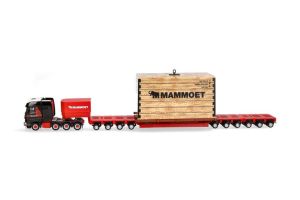 HER319201 - MERCEDES BENZ Actros SLT 8x4 avec caisse sur remorque pour charges lourdes 4+6 essieux MAMMOET
