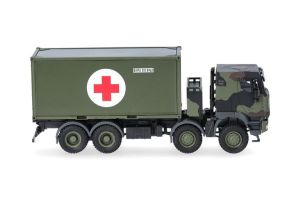 HER747219-002 - IVECO Trakker 8x8 avec container 20 pieds de la Bundeswehr