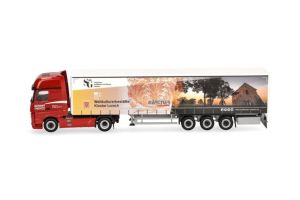HER939256 - MERCEDES BENZ Actros 2018 4x2 avec remorque 3 essieux GARTNER - Monastère de Lorsch
