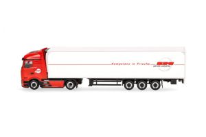 HER962551 - MERCEDES BENZ Actros ProCabin 4x2 avec remorque frigo 3 essieux MEYER LOGISTIK