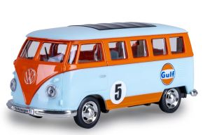 JAM402604 - VOLKSWAGEN T1 bleu et orange GULF à friction