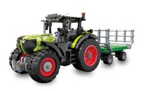 JAM402945 - CLAAS Arion 660 avec plateau de paille - BRICKS - 488 pièces