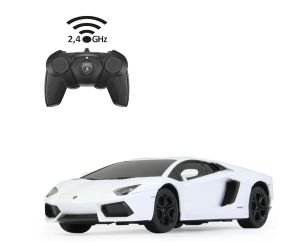 JAM404401 - LAMBORGHINI Aventador Blanche - Radiocommandé