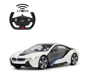 JAM404490 - BMW i8 blanche radiocommandé