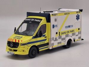 PER409 - MERCEDES-BENZ Sprinter WAS AR SAMU - 75-NECKER - Limité à 100ex.