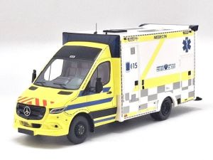 PER410 - MERCEDES-BENZ Sprinter WAS AR SAMU - avec décalques: 94 et 92 - Limité à 100ex.