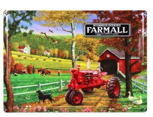 42005 - Plaque métallique Mc CORMICK - Deering - 43x30 cm