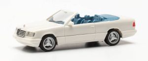 MERCEDES 300 CE-24 cabriolet blanche avec jantes BRABUS monoblock IV