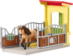 SHL42609 - Box avec Poney Islandaise - Extension Ferme Éducative