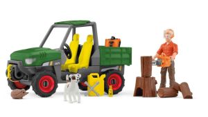 SHL42659 - Garde forestier avec véhicule