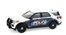 GREEN43065-E - FORD Police Interceptor utility 2024 - Armée Canadienne de la série HOT PURSUIT - EDITION SPECIALE CANADA sous blister