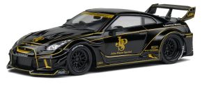 NISSAN GT-R (R35) LB Silhouette JPS noir et or