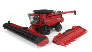 ERT44327 - Moissonneuse-Batteuse Case IH Axial-Flow 7250 avec coupe à Maïs et à céréales