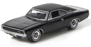 GREEN44724 - DODGE Charger R/T 1968 Noir sous blister