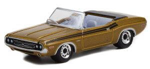 GREEN44940-A - DODGE Challenger cabriolet 1971 de la série TV THE MOD SQUAD 1968-1973 sous blister