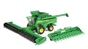 ERT45995 - Moissonneuse-batteuse JOHN DEERE S7 800 avec 2 coupes