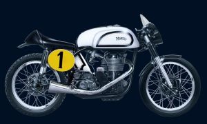 ITA4602 - Moto NORTON Manx 500cc de 1951 à assembler et à peindre