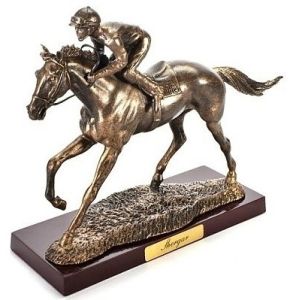 ATL4652103 - Statue cheval de course – Shegar