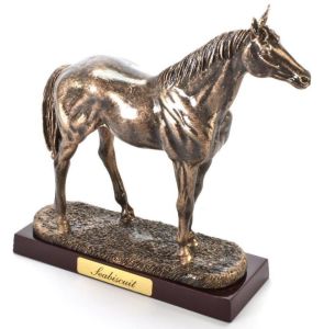 ATL4652107 - Statue cheval de course – Seabiscuit