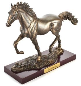 ATL4652110 - Statue cheval de course – Secretariat
