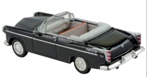 NEW48013K - CHRYSLER C-300 1955 cabriolet noir