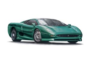 JAGUAR XJ 220 à assembler et à peindre