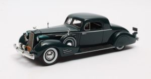CADILLAC V16 série 90 FW Coupé verte 1937