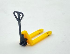 MSM5474/02 - Transpalette jaune et noir en miniature