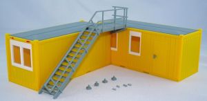 Village de bungalow de chantier Type C – miniature
