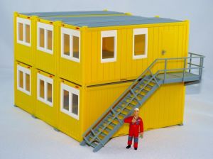 Village de bungalow de chantier Type E – miniature