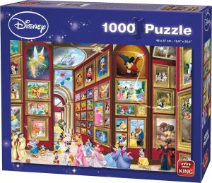 KING55903 - Puzzle 1000 pièces Galerie de Disney