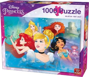 KING55992 - Puzzle 1000 pièces Disney Princessese