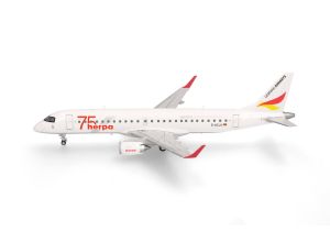 HER573221 - EMBRAER E190 German Airways Herpa 75 ans