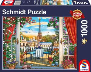 SCM58976 - Puzzle 1000 pièces Terrasse à Paris
