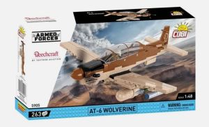 COB5905 - Avion militaire BEECHCRAFT AT-6 WOLVERINE - 263 Pièces