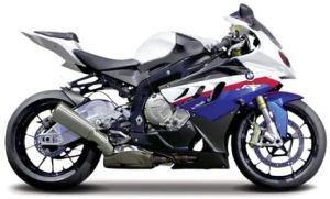 MST31101-B - BMW S1000 RR Blanche bleue et rouge