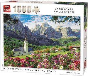 KING55940 - Puzzle 1000 Pièces dolomites kollfuchs en Italie