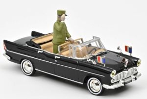 NOREV574032 - SIMCA V8 Chambord Présidentielle 1960 avec figurine