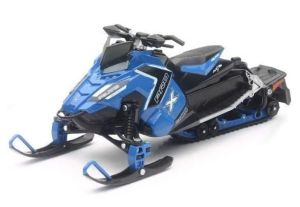 Moto neige POLARIS proX bleue