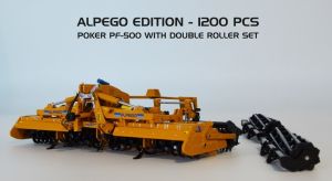 ROS60178 - Fraise ALPEGO Poker avec 2 accessoires - Limitée à 1200 ex.