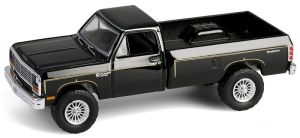 GREEN62040-C - DODGE Ram Power Prospector 1981 Noire de la série TV L'Agences tous risques sous blister