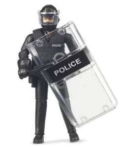 BRU62151 - Figurine Policier - Forces spéciales avec accessoires