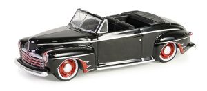 GREEN63060-A - FORD Deluxe Cabriolet 1947 de la série CALIFORNIA LOWRIDERS sous blister