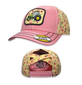 MC63088665PK - Casquette queue de cheval JOHN DEERE pour enfants